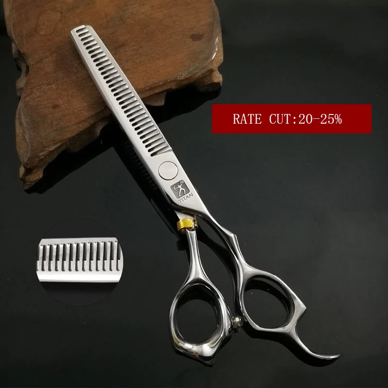 Titan 3D Scissors Professional Barber Hairdressing Shears Hair Cutting Machine Barber Shop Hair Scissors FadeR
