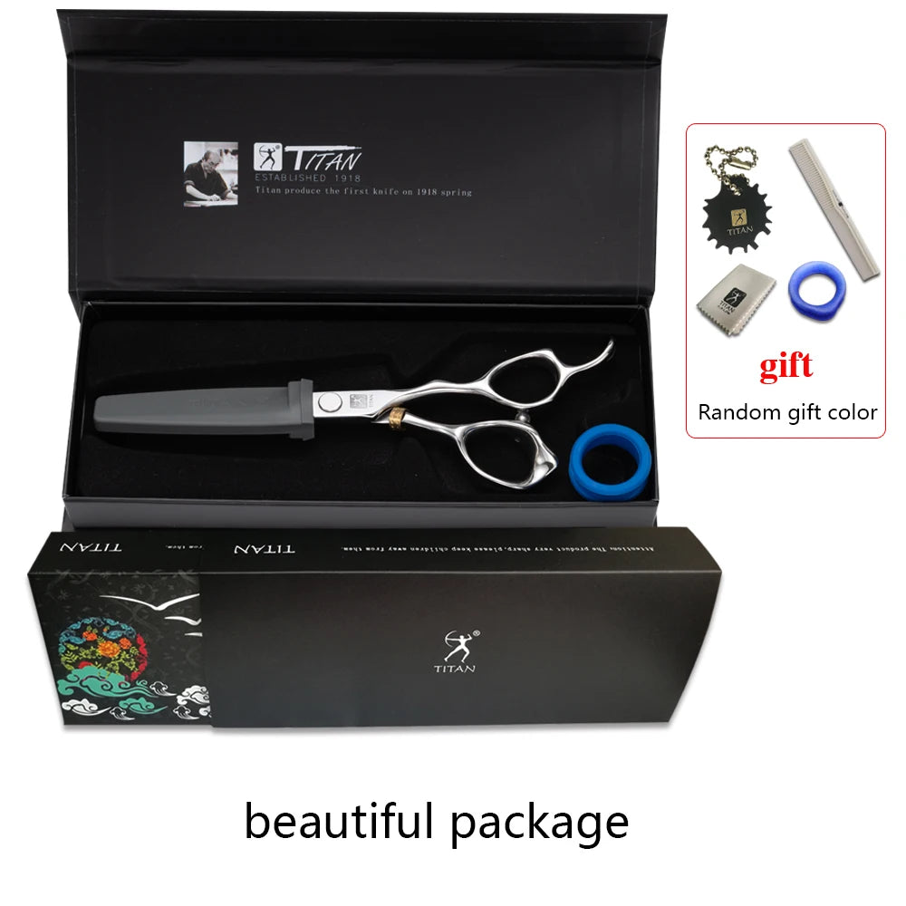Titan 3D Scissors Professional Barber Hairdressing Shears Hair Cutting Machine Barber Shop Hair Scissors FadeR