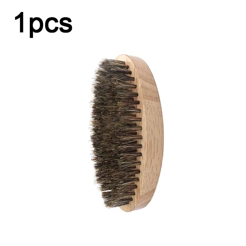 Set de brosses à barbe en bois