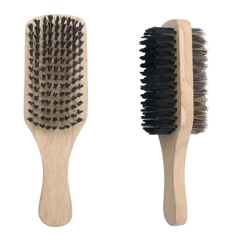 Set de brosses à barbe en bois