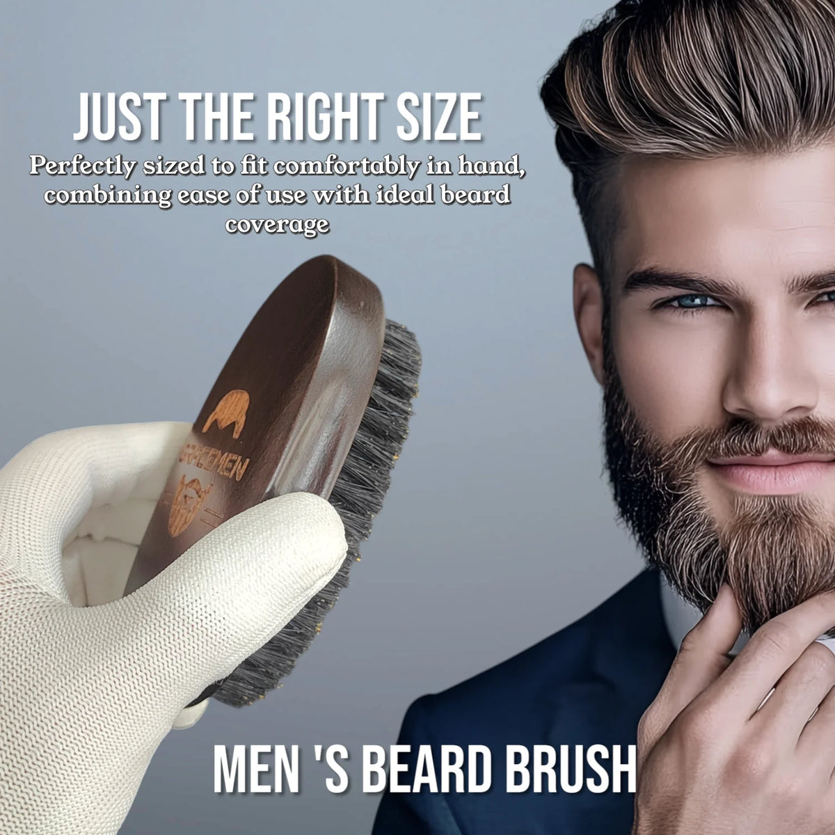 Brosse à barbe Gracemen en sanglier