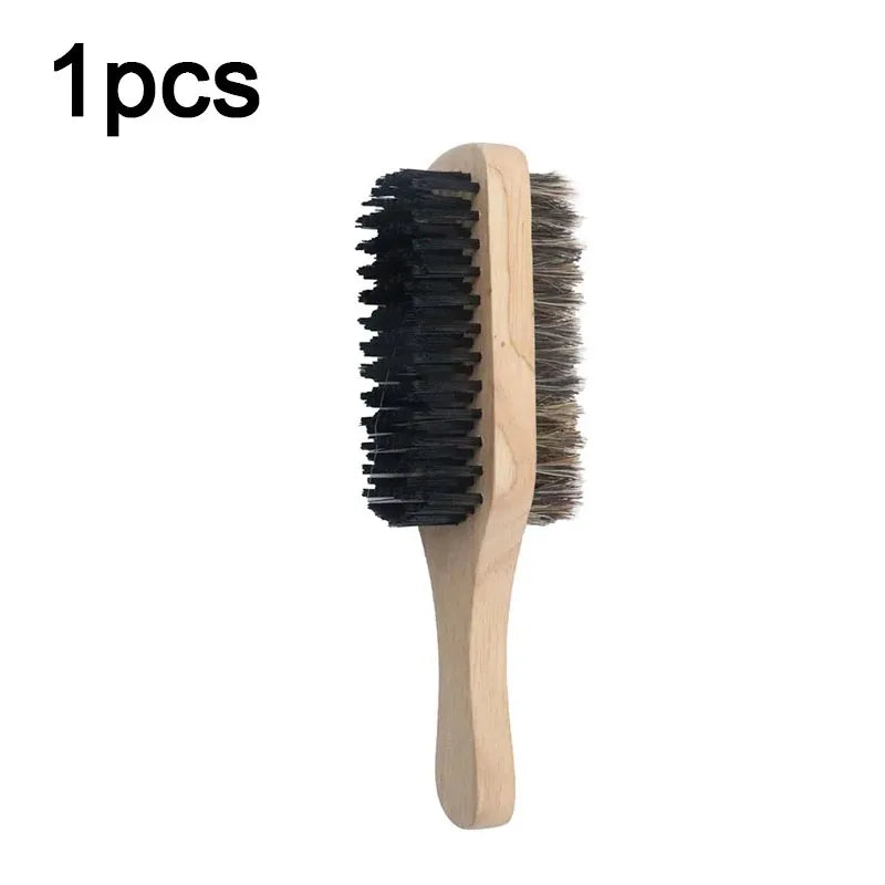 Set de brosses à barbe en bois
