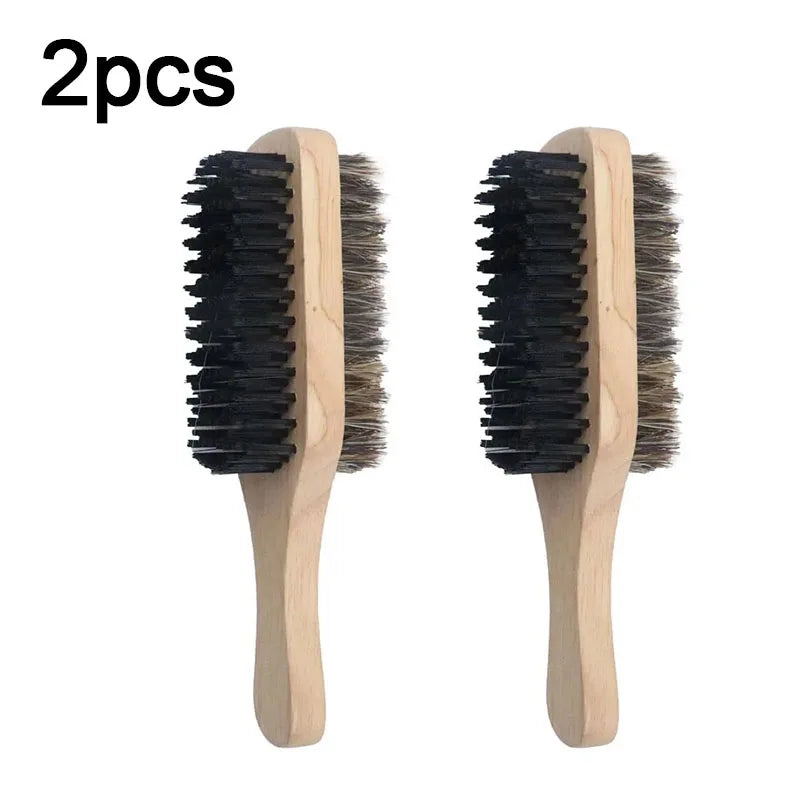 Set de brosses à barbe en bois