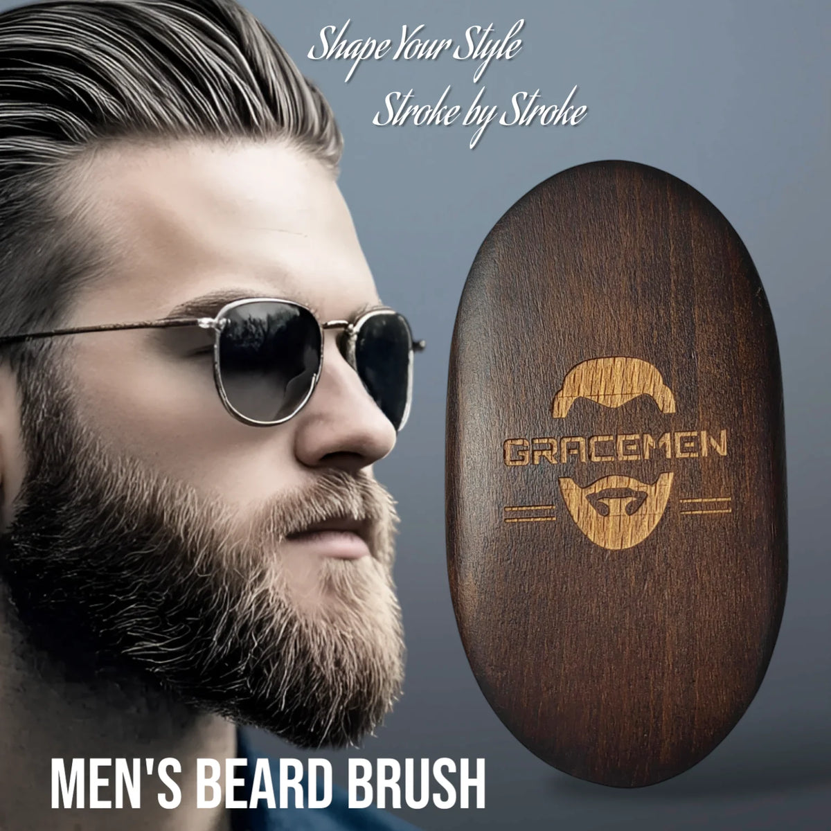 Brosse à barbe Gracemen en sanglier